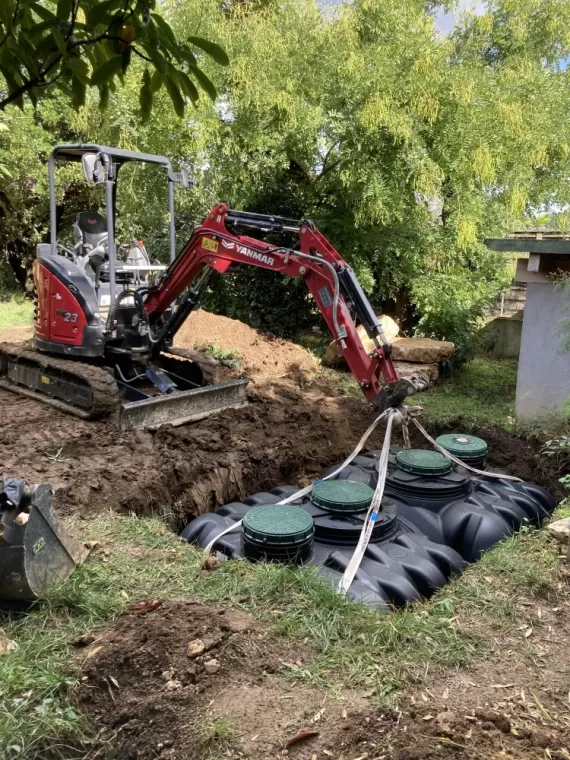 MISE AUX NORMES ASSAINISSEMENT INDIVIDUEL À JUVIGNAC, Clermont-l'Hérault, ABJ ENVIRONNEMENT