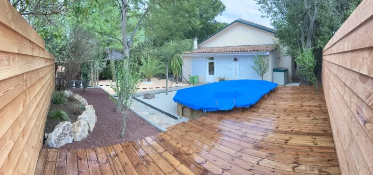 Rénovation & réaménagement de jardin à Caux   , Clermont-l'Hérault, ABJ ENVIRONNEMENT
