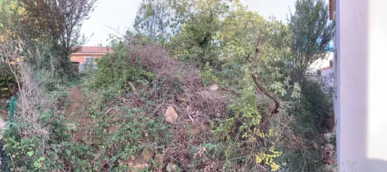 Nettoyage d'un jardin en friche à Saint Jean de la Blaquière, Clermont-l'Hérault, ABJ ENVIRONNEMENT
