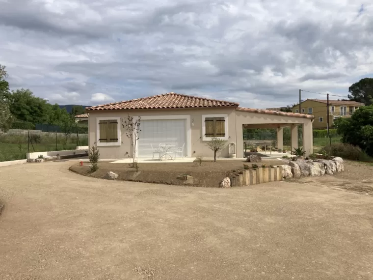 Aménagement complet contour de maison à St Jean de la Blaquière, Clermont-l'Hérault, ABJ ENVIRONNEMENT