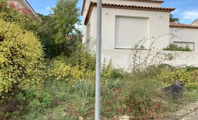 Nettoyage d'un jardin en friche à Saint Jean de la Blaquière, Clermont-l'Hérault, ABJ ENVIRONNEMENT