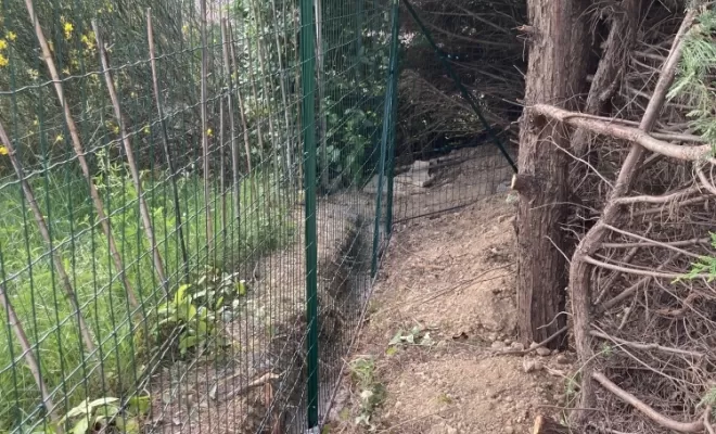 Création d'une clôture "anti sanglier" sur restanques, Clermont-l'Hérault, ABJ ENVIRONNEMENT