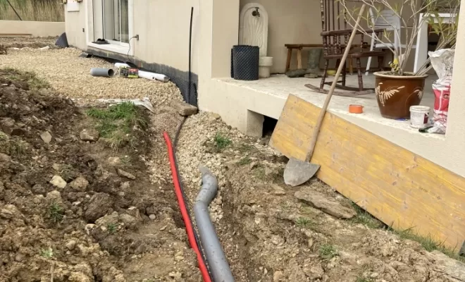 Récupération d'eau de pluie + distribution à St jean de la Blaquière, Clermont-l'Hérault, ABJ ENVIRONNEMENT