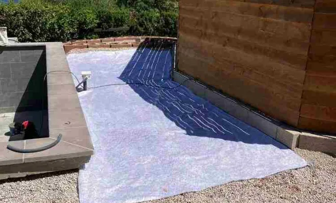 Aménagement d'un petit muret pour rehausser le terrain d'une maison à Clermont-l'Hérault, Clermont-l'Hérault, ABJ ENVIRONNEMENT